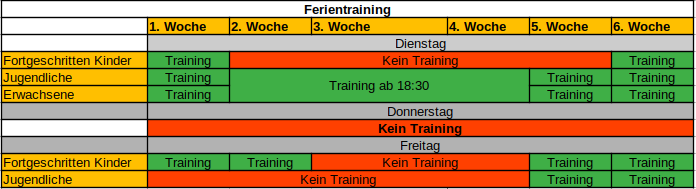 Ferienplan